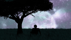 Trees silhouettes dreams