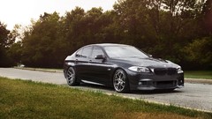 Trees tuning cars roads Rims tuned bmw m5 f10