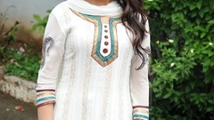 Trees woman dress Actress indian smiley face saree Samantha 