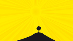 Trees yellow simplistic