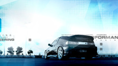 Trippel screen abstract Car