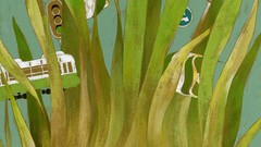 Trolley Sea woman seaweed