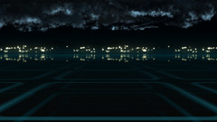 Tron digital art Movies artwork grid science fiction