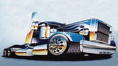 Trucks digital art automotive 18 wheeler