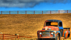 Trucks rust automobile cars