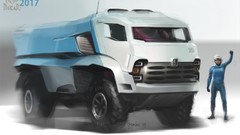 Trucks sketches artwork vehicles