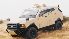 Trucks vehicles Ford Plasan