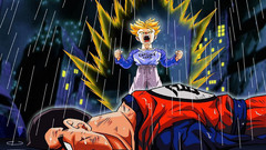 Trunks Son Gohan Dragon