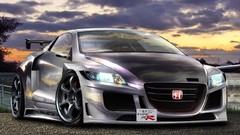 Tuning cars 3d Honda CR-Z