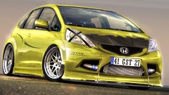 Tuning cars 3d Honda Jazz