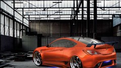 Tuning cars 3d hyundai genesis