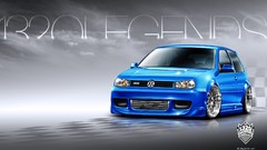 Tuning cars 3d Volkswagen Golf GTI R32