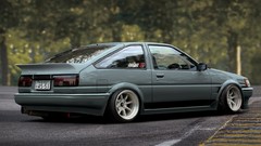 Tuning cars ae86 trueno JDM Japanese domestic market Toyota 
