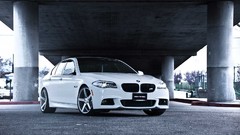 Tuning cars BMW bmw m3 vossen white cars BMW F10