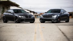 Tuning cars bmw m3 Mercedes C63 AMG