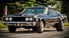 Tuning cars cyclone Mercury roads transportation GT headlights 