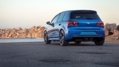 Tuning cars golf Volkswagen German cars blue cars Volkswagen 