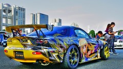 Tuning cars HDR Photography Mazda RX7