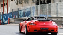 Tuning cars mercedes-benz sls amg rear view cars Hamann Hawk 