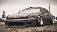 Tuning cars Nissan rat low stance Silvia Lowered HDR 