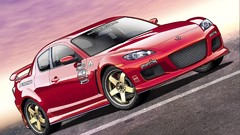 Tuning cars red cars JDM Japanese domestic market Mazda RX-8 