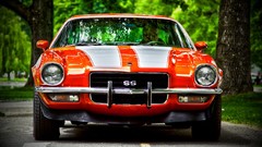 Tuning cars roads transportation headlights vehicles Camaro ss 