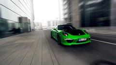 Tuning cars techart porsche 911 green cars Porsche 911 Carrera 
