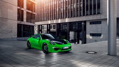 Tuning cars techart porsche 911 green cars Porsche 911 Carrera 