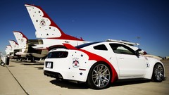 Tuning cars Thunderbirds air force us air force Ford Mustang GT 