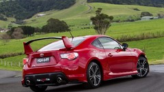 Tuning cars Toyota aero rear angle view Toyota GT86