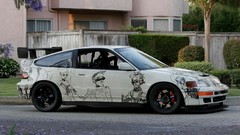 Tuning cars vehicles Honda CR-X