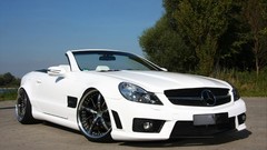 Tuning cars wheels Mercedes-Benz cabrio Mercedes SL65 AMG Black 
