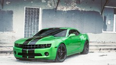 Tuning dilapidated chevrolet camaro vossen muscle cars vossen 