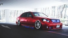 Tuning neon cars Slammed Lexus LS Toyota Celsior