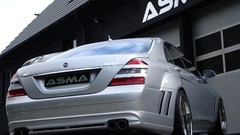 Tuning silver Mercedes-Benz Supercars ASMA