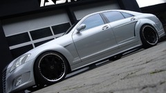 Tuning silver Mercedes-Benz Supercars ASMA