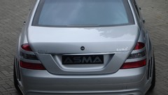 Tuning silver Mercedes-Benz Supercars ASMA