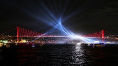 Turkey Istanbul Bridges cities cityscapes bosphorus suspension 