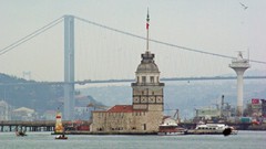 Turkey Istanbul Bridges kız kulesi