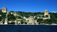Turkey Istanbul cities cityscapes bosphorus Rumeli Hisarı