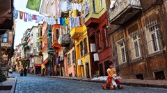 Turkey Istanbul cityscapes balat
