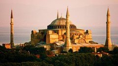 Turkey Istanbul cityscapes mosques Hagia Sophia
