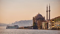 Turkey Istanbul cityscapes Ortaköy Ortaköy Mosque