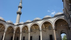 Turkey Istanbul courtyard mosques