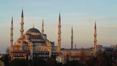 Turkey Istanbul sultan mosques ahmed
