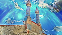 Turkey ottoman minarets turkish Sivas
