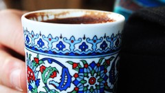 Turkish drinks cezve Traditional