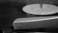 Turntable grayscale record player