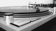 Turntable record player