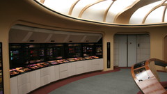 TV Bridges USS Enterprise
